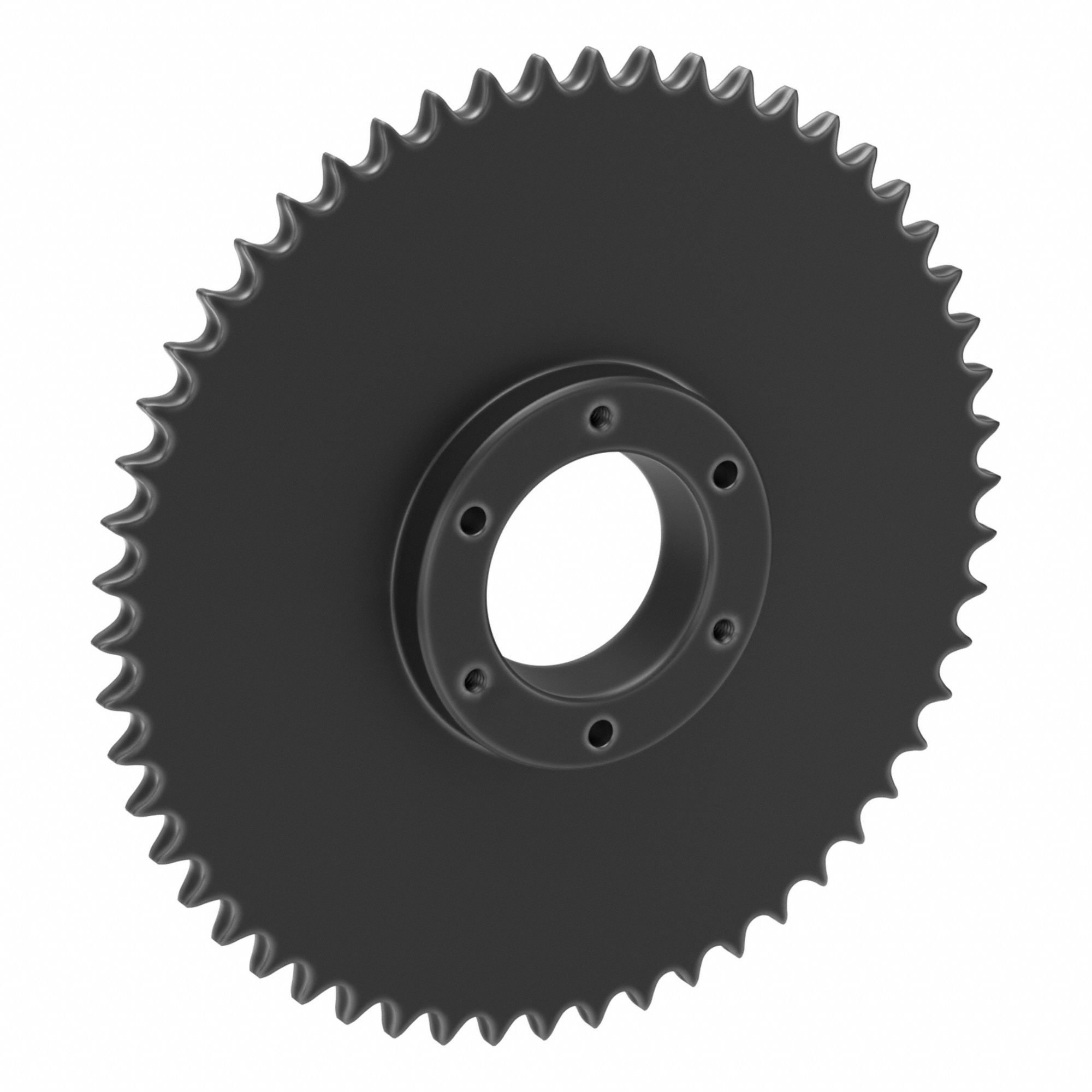 Single Strand Sprocket: For 40 Chain, 54 Teeth, 8.599 in Pitch Dia, 8.89 in Outside Dia