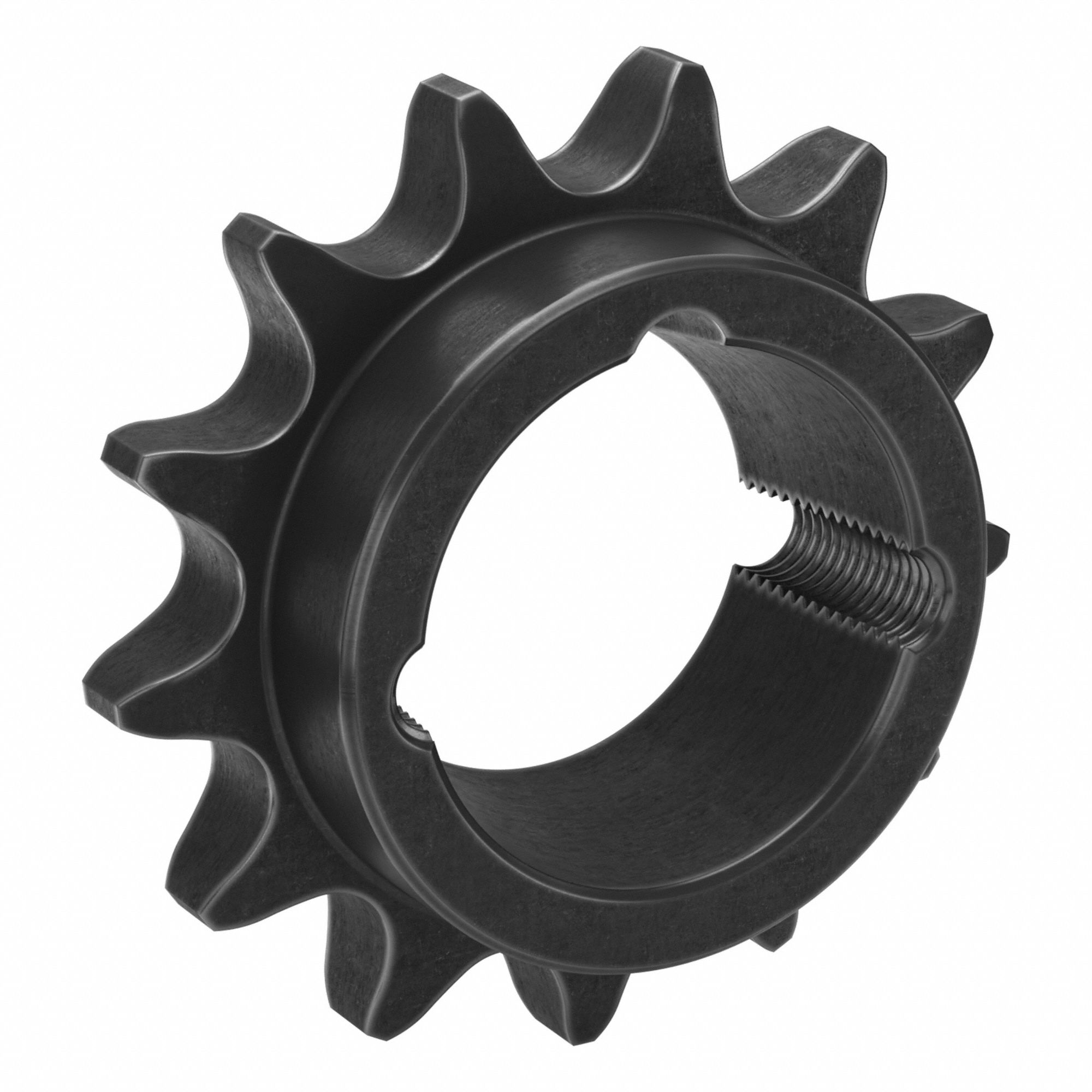 Single Strand Sprocket: For 60 Chain, 13 Teeth, 3.134 in Pitch Dia, 3.493 in Outside Dia