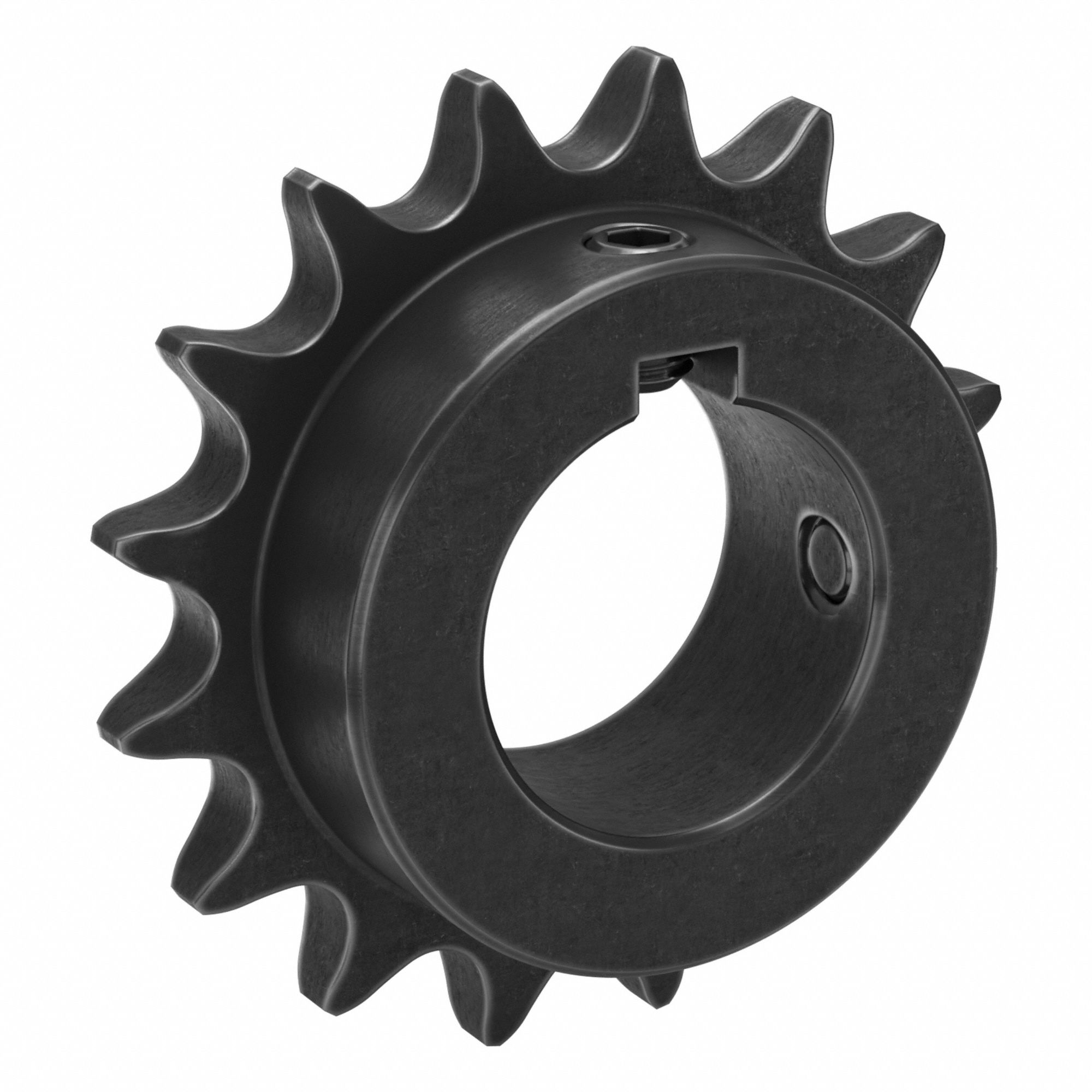 Single Strand Sprocket: 50, For 5/8 in Chain Pitch, 1 1/2 in Bore Dia, 16 Teeth, Steel
