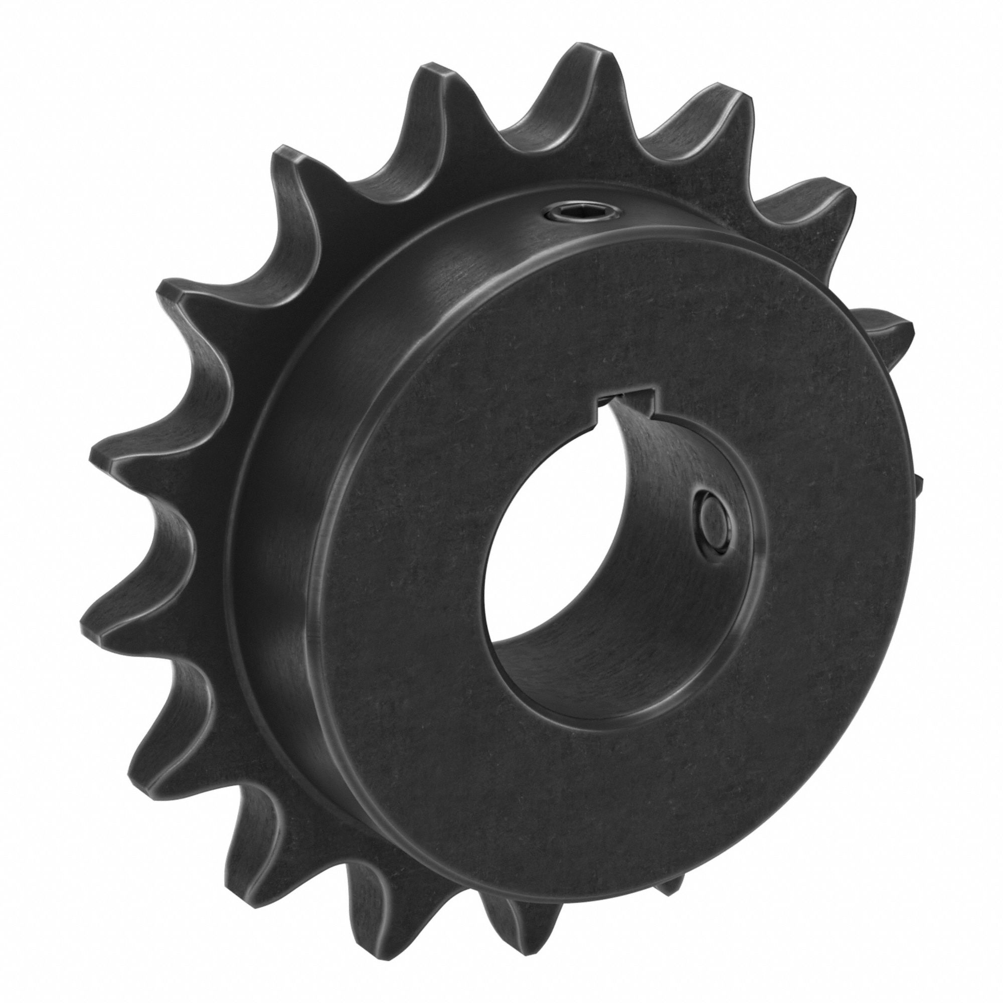 Single Strand Sprocket: 50, For 5/8 in Chain Pitch, 1 3/16 in Bore Dia, 17 Teeth, Steel