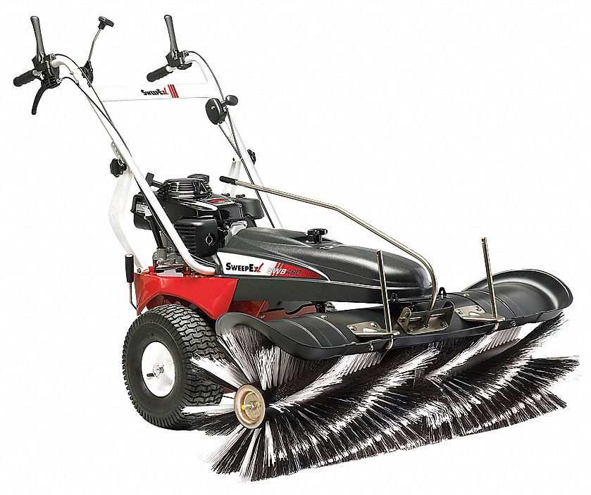 Power Brush Sweepers - Power Brushes, Yard Vacuums and Leaf Blowers -  Grainger Industrial Supply