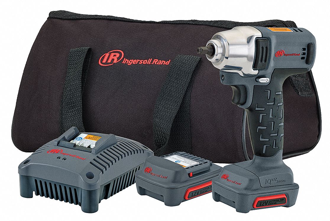 INGERSOLL RAND IMPACT DRIVER KIT CORDLESS 12V 2 AH IN