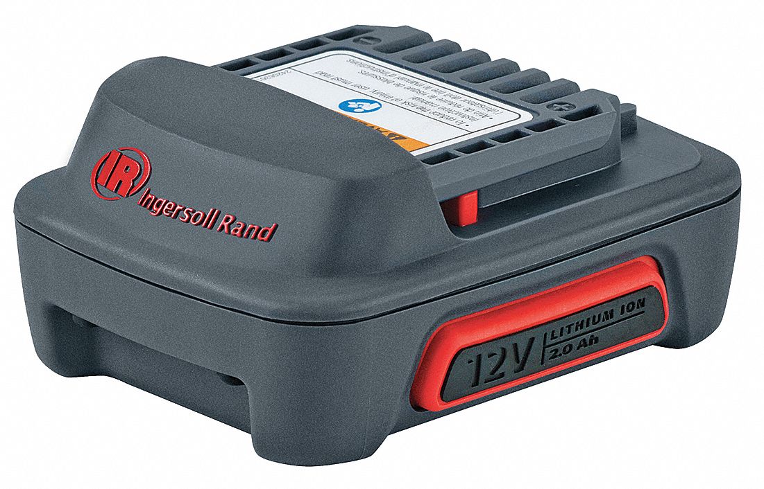 BATTERIE, 12V, 2 AH, LI-ION, IQ V12, SYSTÈME DE VERROUILLAGE POSITIF, POUR OUTILS I-R 12V