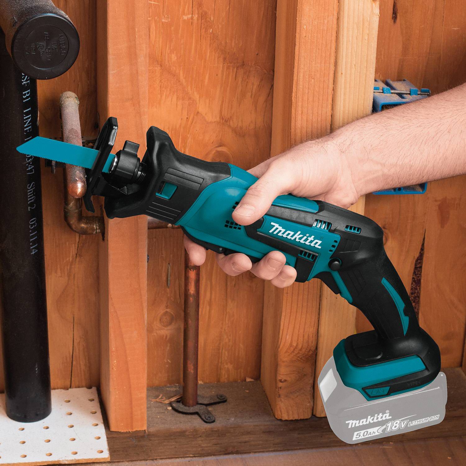 MAKITA Reciprocating Saw 1/2 in Stroke Lg, 3,000 Max. Strokes per