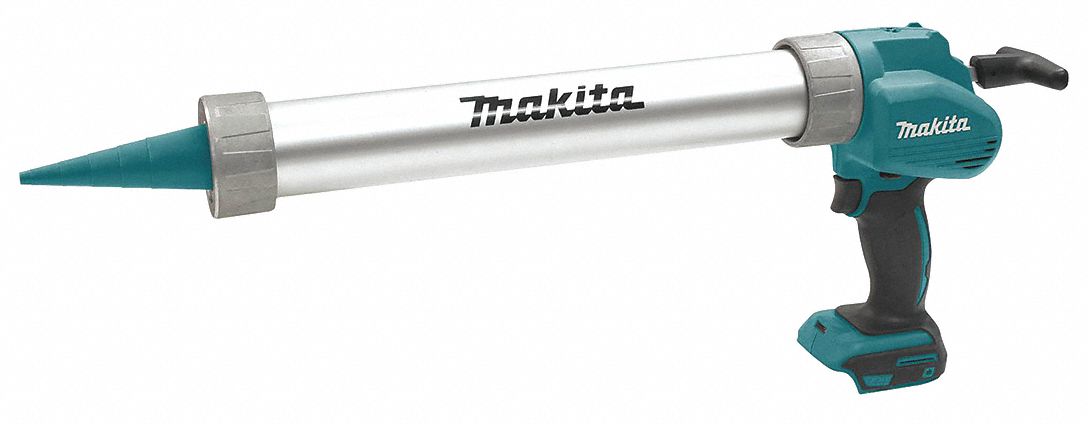 Caulk Gun: 18V DC, Cartridge/Sausage Pack, 20 oz For Container Size, 66 in/min, (1) Bare Tool