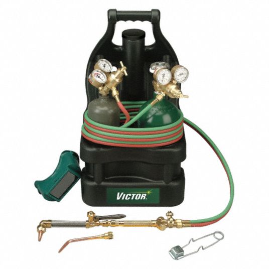 VICTOR Portable Tote Cutting and Welding Kit With Tanks, CutSkill ...
