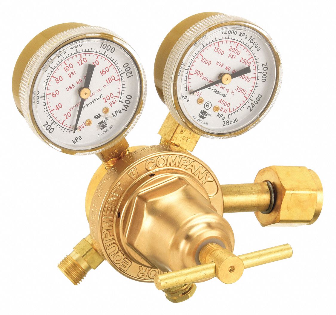 VICTOR, Single Stage, CGA 540 Inlet, Gas Regulator 20UK0107810043