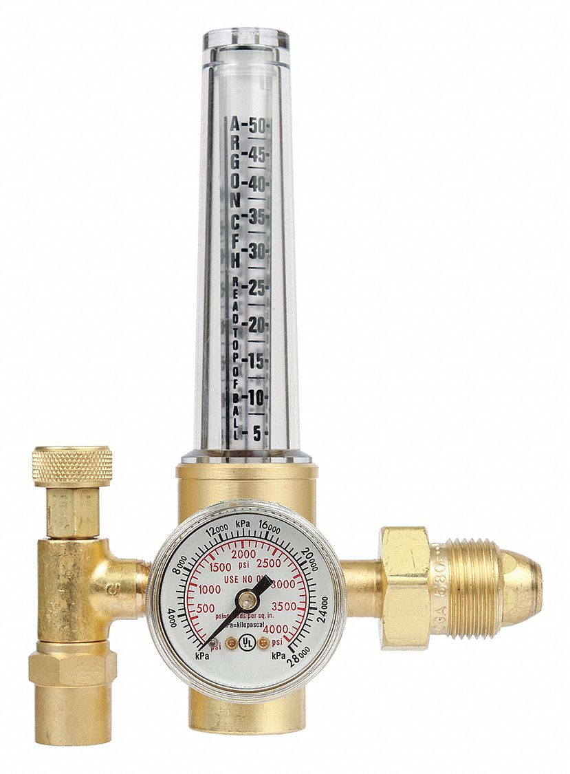 20UK14 - Flowmeter Reg Cyl. Ar CO2 Mix CGA-580