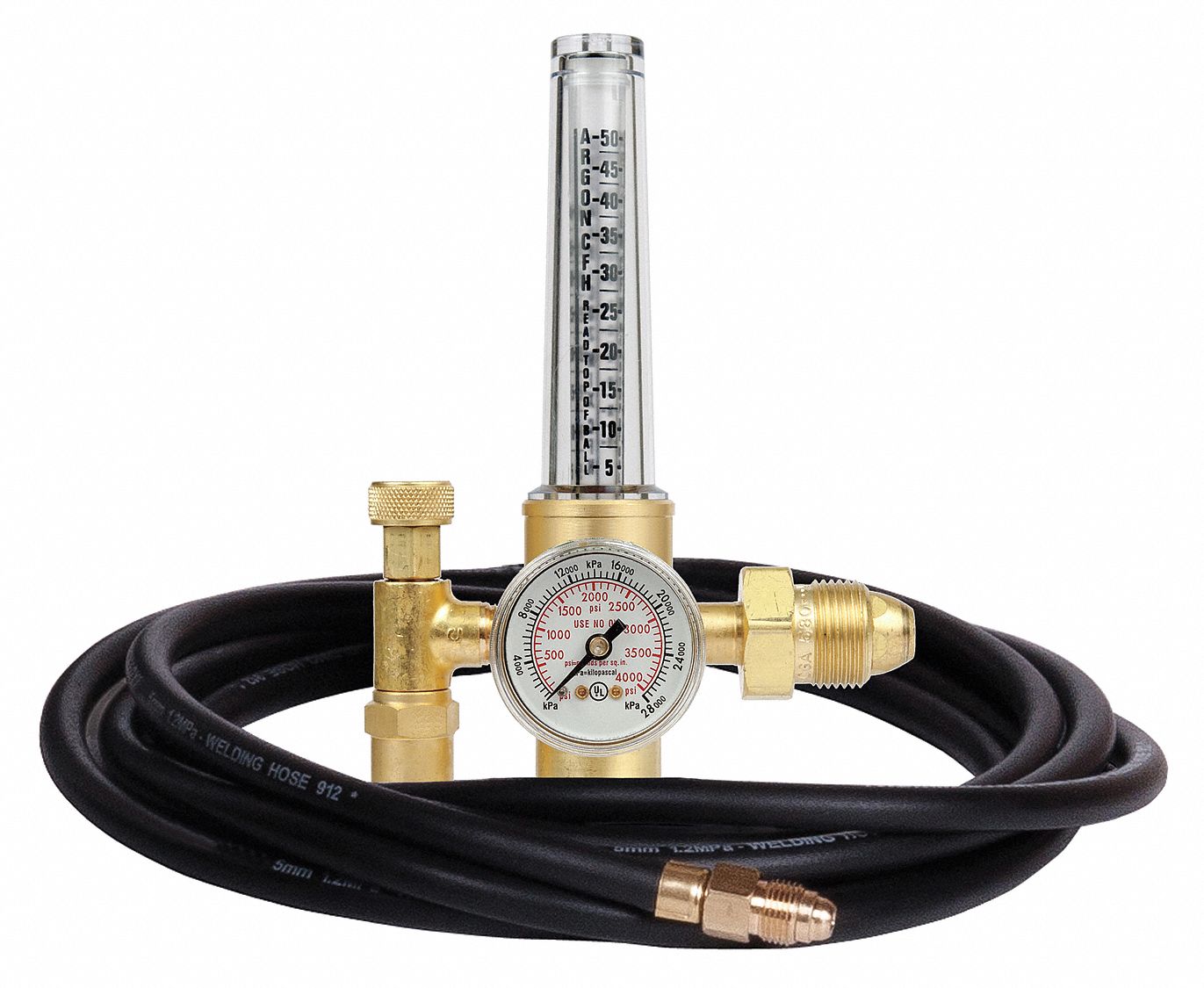 VICTOR Argon, Carbon Dioxide, Flowmeter Regulator, CGA580, Single