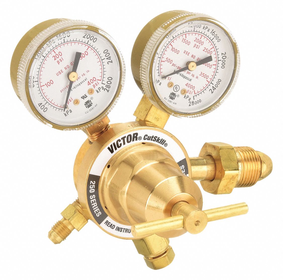 VICTOR, Single Stage, CGA 580 Inlet, Gas Regulator 20UK2007819134