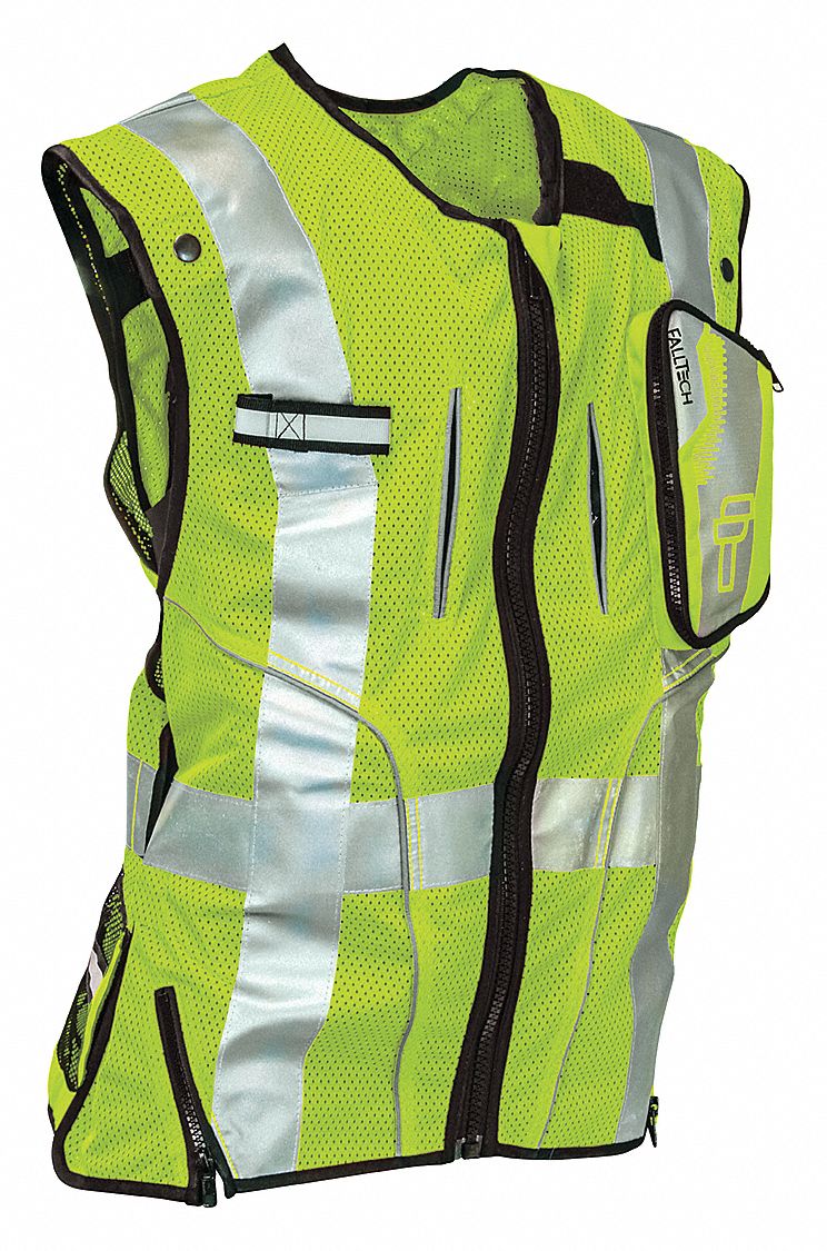 Construction Safety Vest,Lime,S/M G5050SM eBay