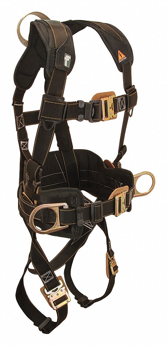 Full Body Harness: Arc Flash, Positioning, Vest Harness, Quick-Connect / Quick-Connect, S