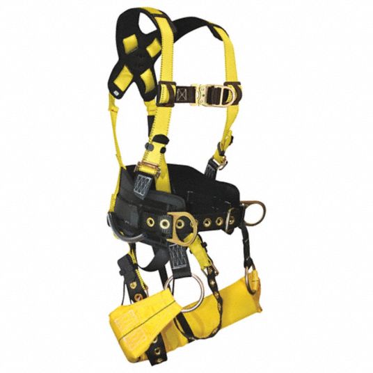 Falltech Vest Quick Connect Tongue Buckles Full Body Harness 20um647042xl Grainger 1138