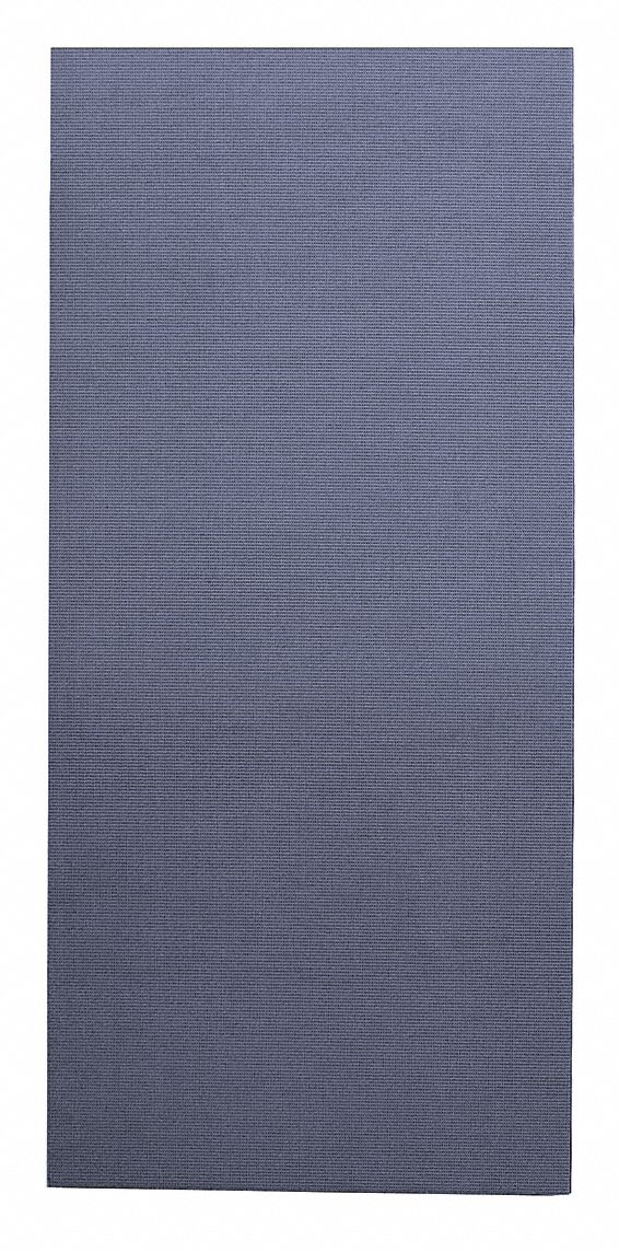 Acoustic Panel: 0.6 NRC, Lake, 3 1/2 ft Overall Lg, 22 in Overall Wd, 1 1/2 in Thick