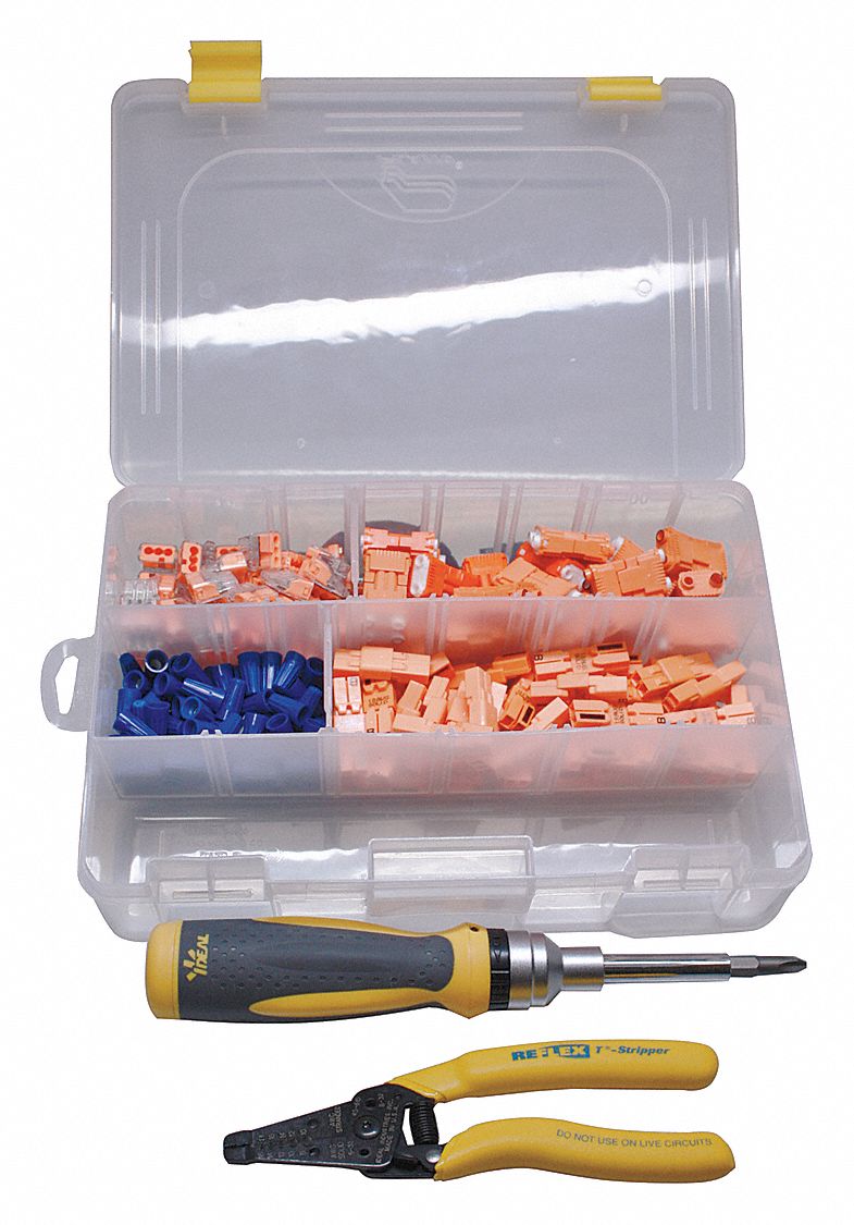 IDEAL TwistOn Connector Kit, Terminal Type Connector, Number of