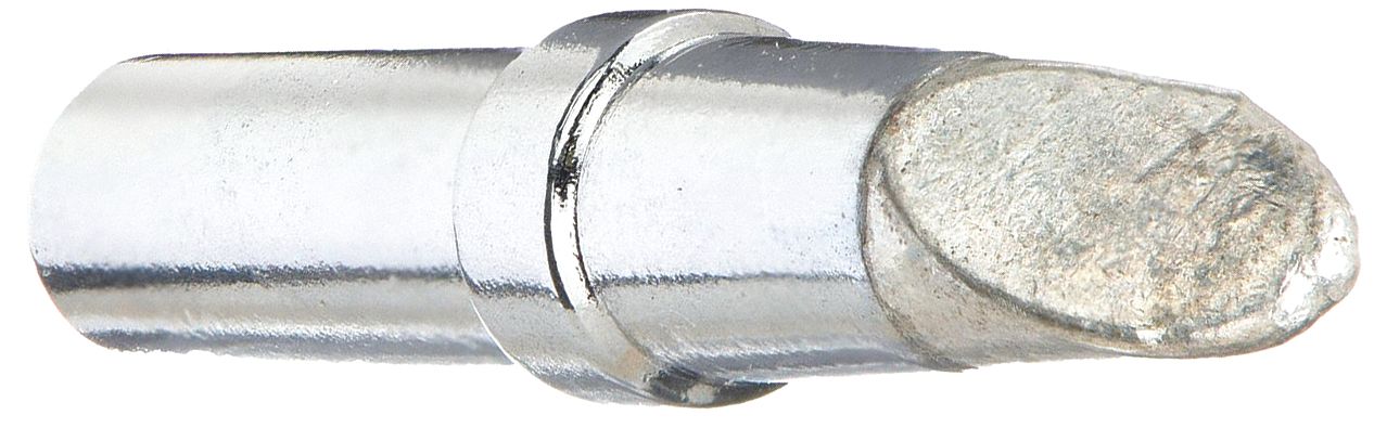 Soldering Tip: ET Series, Chisel, 4.8 mm W, 15.9 mm Lg