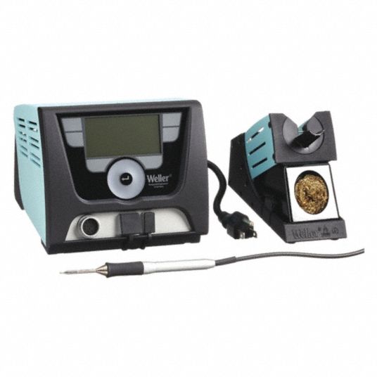 WELLER Digital Soldering Station: 1 Channel, 200 W, Soldering Iron,  Complete Station, Soldering Iron