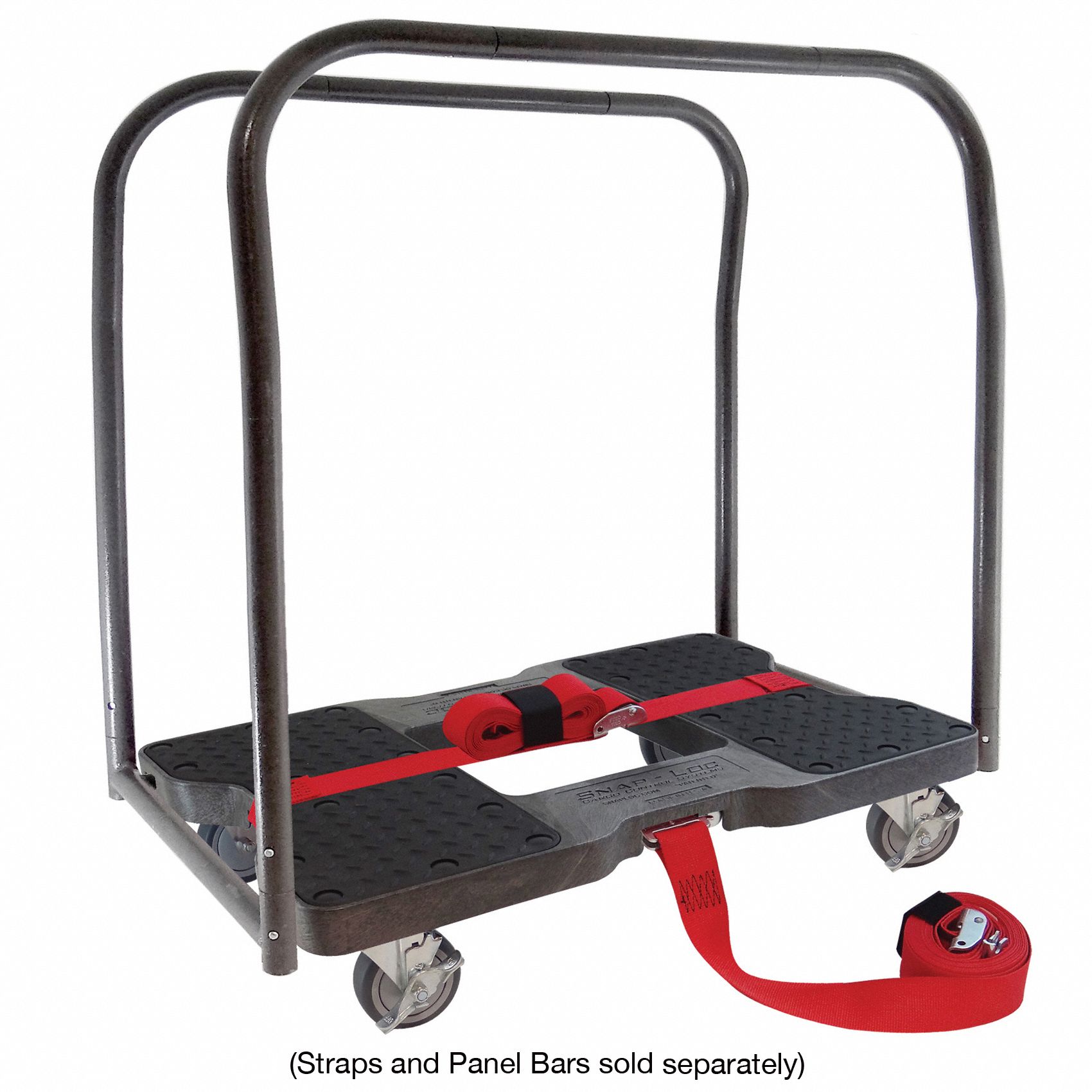 SNAPLOC OpenDeck Steel General Purpose Dolly 1,500 lb Load Capacity