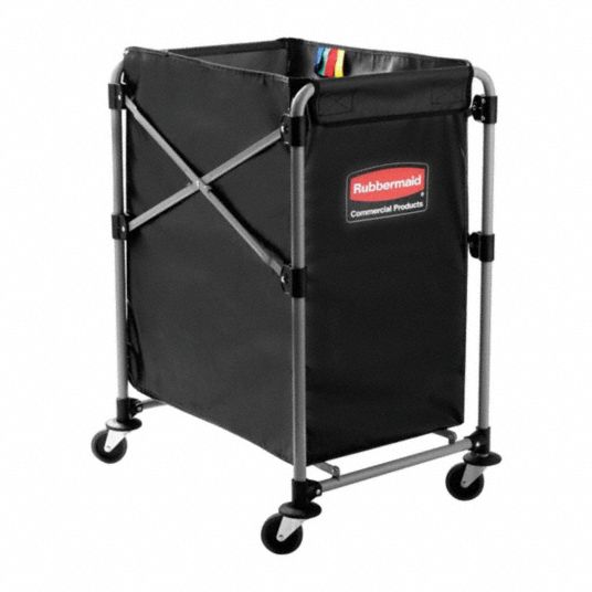 Rubbermaid Commercial Products Utility Service Rolling Cart with