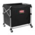 Space-Saving Basket Trucks with Removable Mildew-Resistant Vinyl Liner