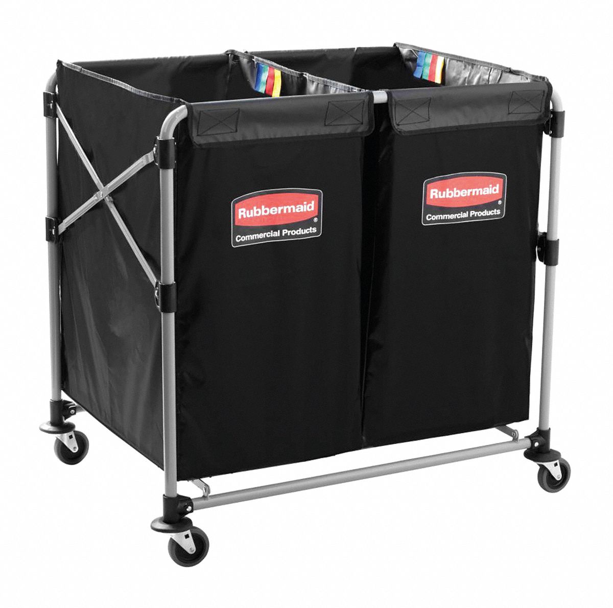 RUBBERMAID COMMERCIAL PRODUCTS, 10 cu ft Cubic Foot Capacity, Removable ...