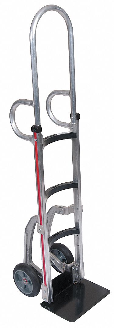 NARROW CORROSION-RESISTANT MODULAR ALUMINUM GENERAL PURPOSE HAND TRUCK, 14 IN X 7⅛ IN