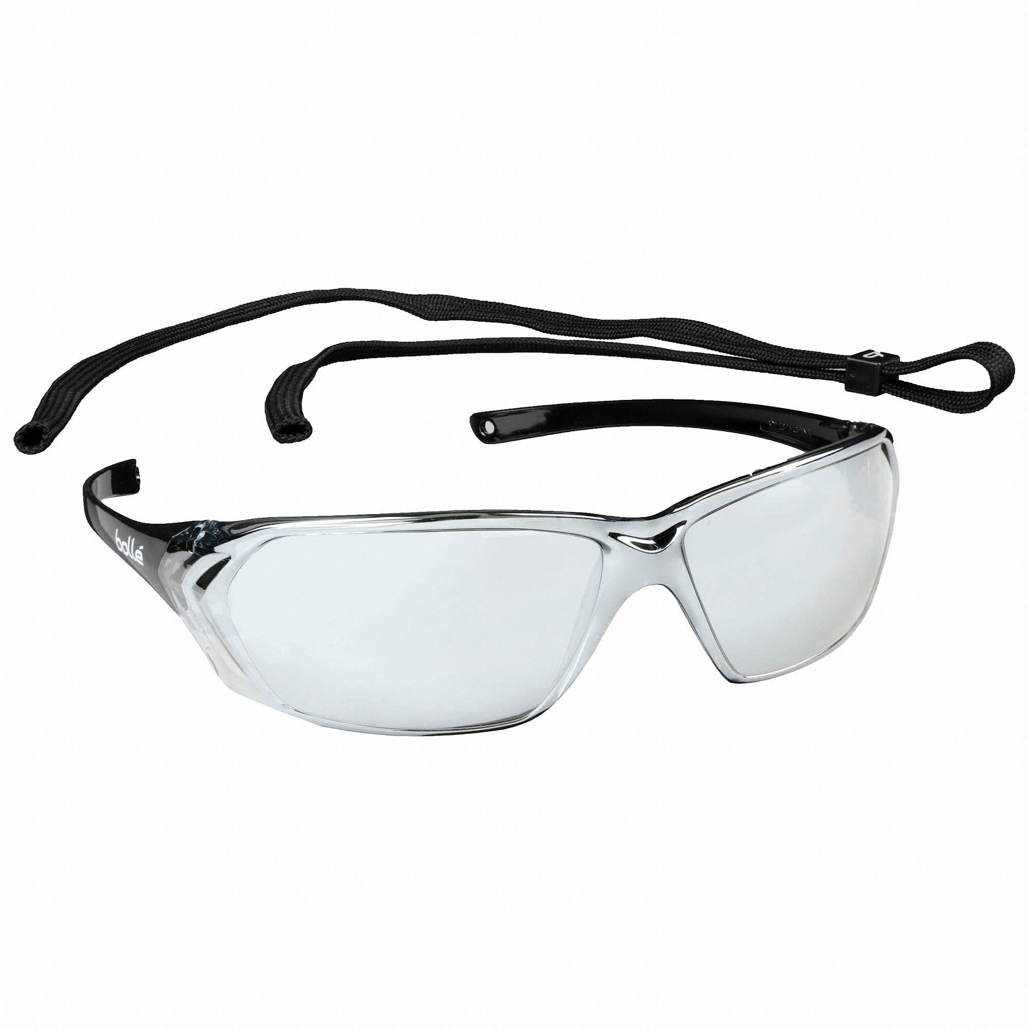 Bolle Safety Prism Scratch Resistant Safety Glasses Silver Mirror Lens Color 20v733 40059