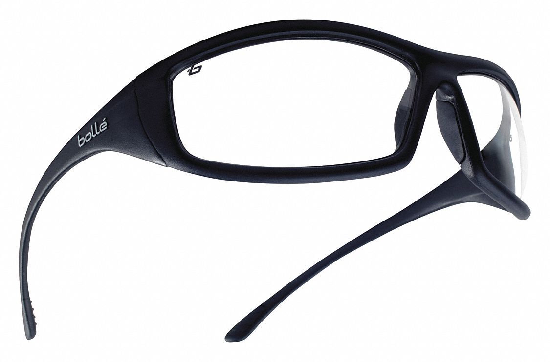 SafetyGlasses Clear PlatinumLite Black
