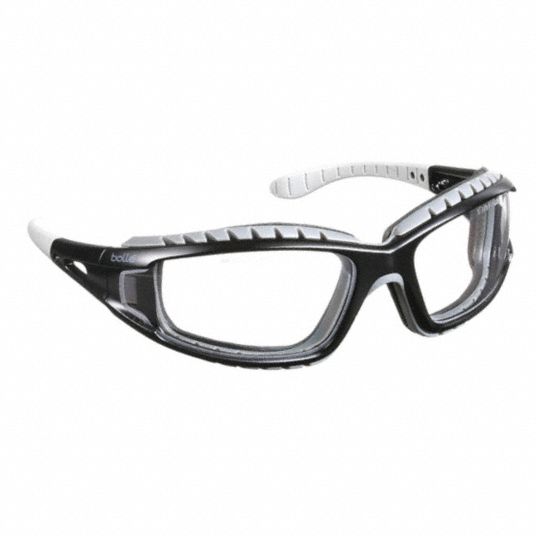 Bolle 40060 Shadow Safety Glasses Black Frame Smoke  Lens