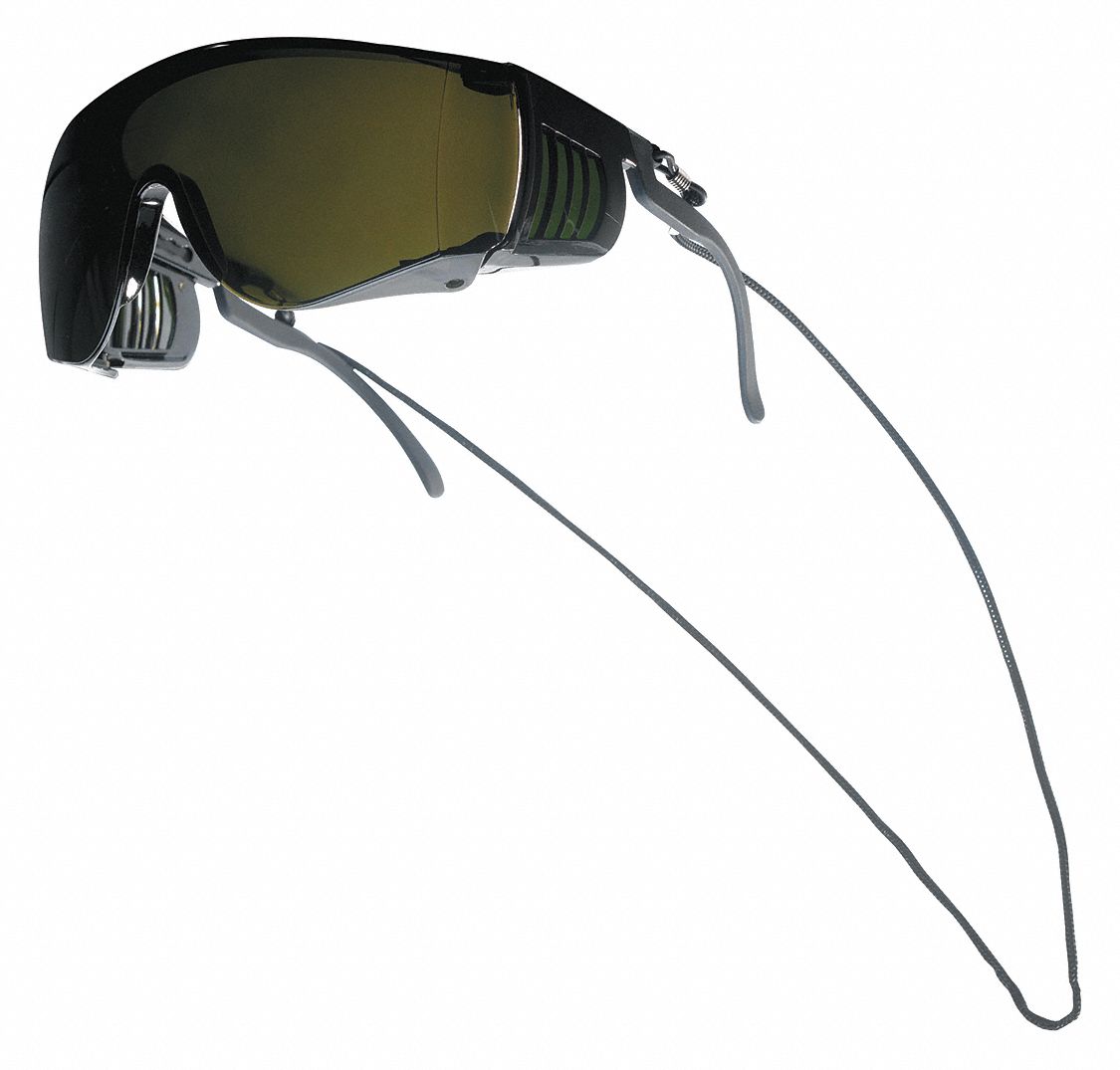 Bolle Safety Welding Safety Glasses Anti Fog Anti Static Anti Scratch Frameless Gray Black