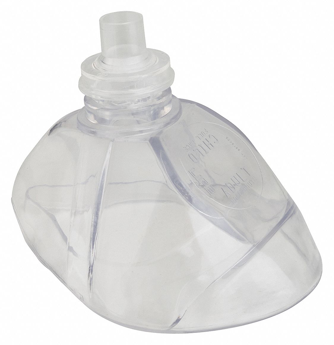 CPR Mask: Child/Adult, CPR, 2 Components, 1 People Served, Bag, Disposable
