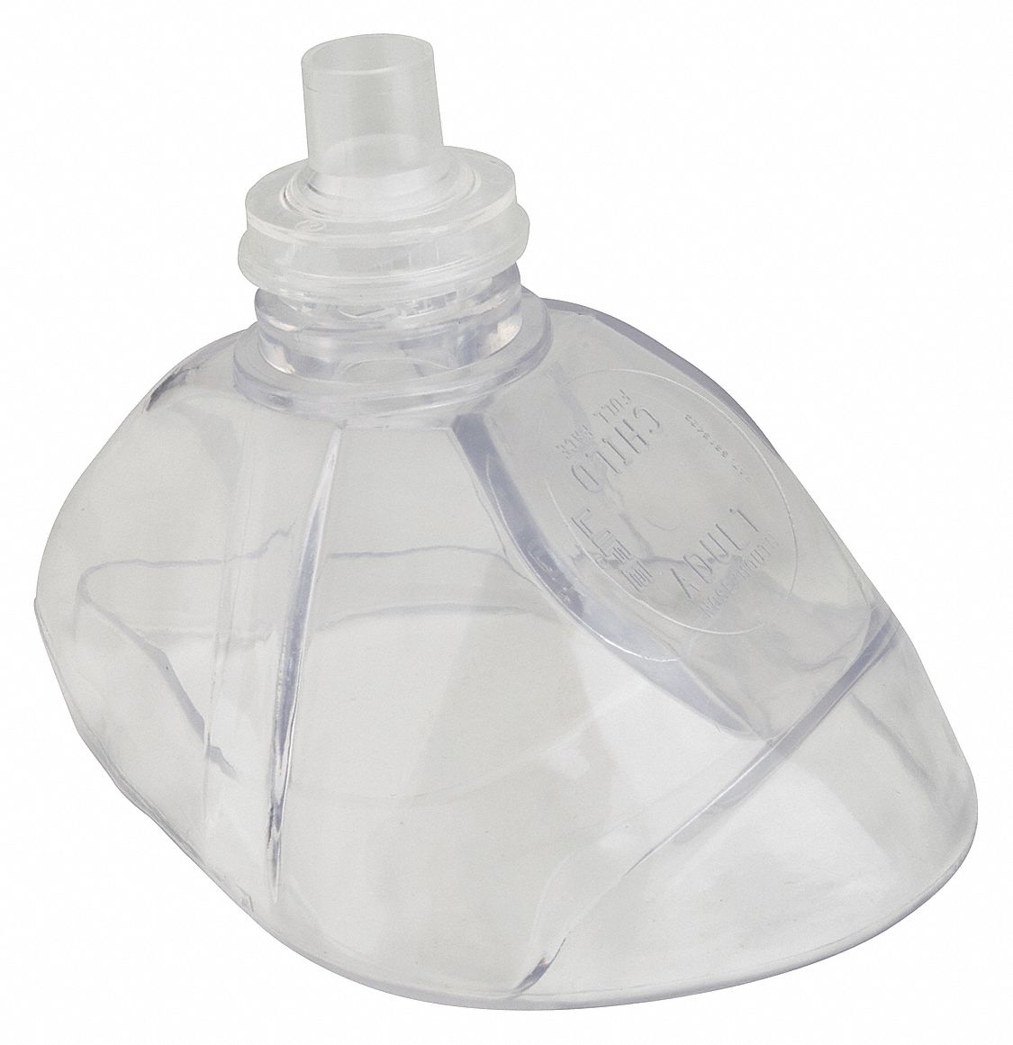 CPR Mask Adult Child Clear 2 Pieces