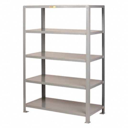 Heavy Duty Steel Wall Shelving 84H x 16D * 4 Shelves * IN STOCK