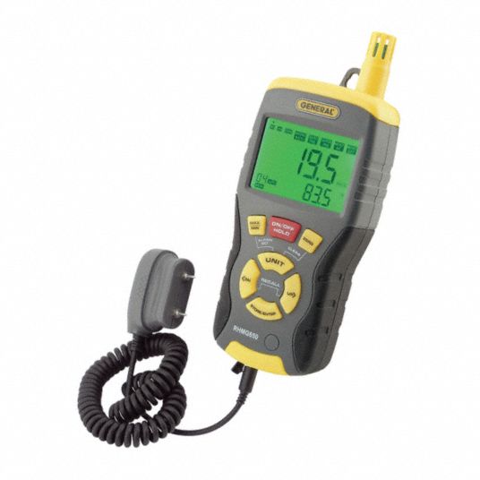 GENERAL Soil Moisture Meter, 9V 20VC77RHMG650 Grainger