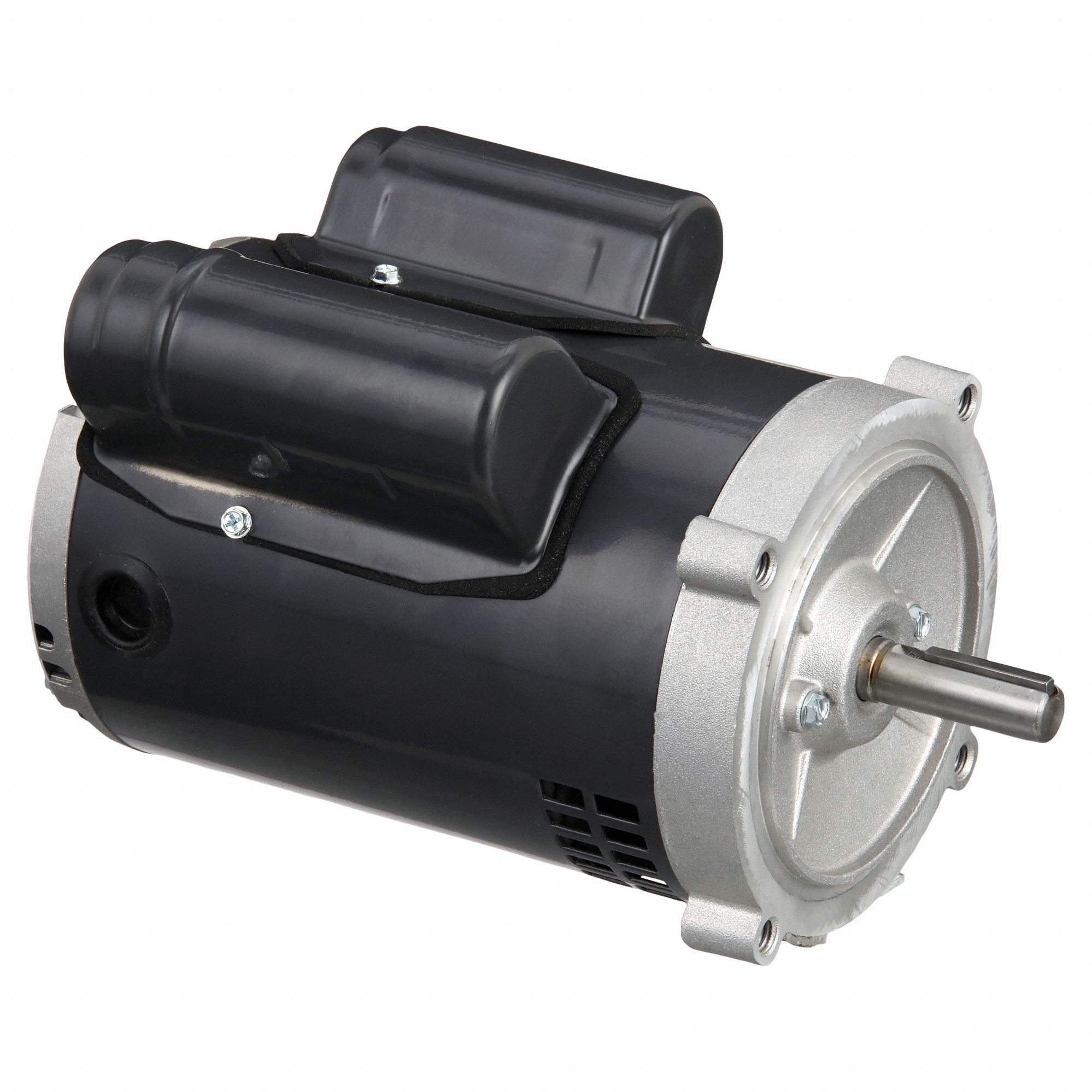 General Purpose Motor: Single Phase, 1/3 hp, 115/208-230V AC, 56C Frame Size, 1, 725 RPM, Auto