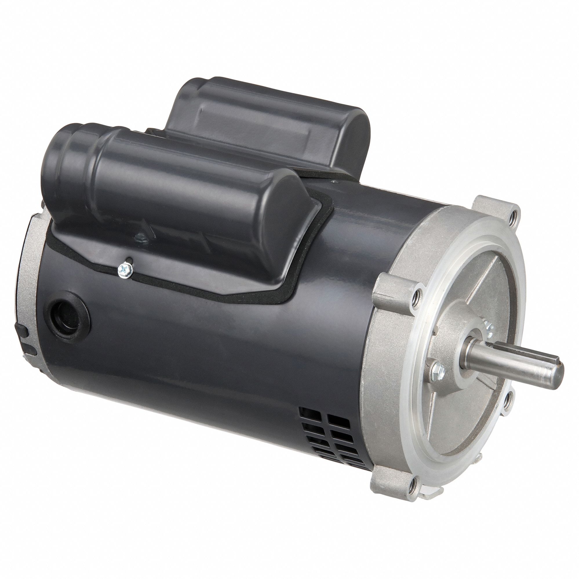 General Purpose Motor: Single Phase, 1/2 hp, 115/208-230V AC, 56C Frame Size, 1, 725 RPM, Auto