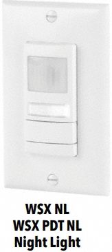 Occupancy Sensor: Occupancy/Photocell, Fluorescent/Incandescent/LED, Hard Wired, 800W