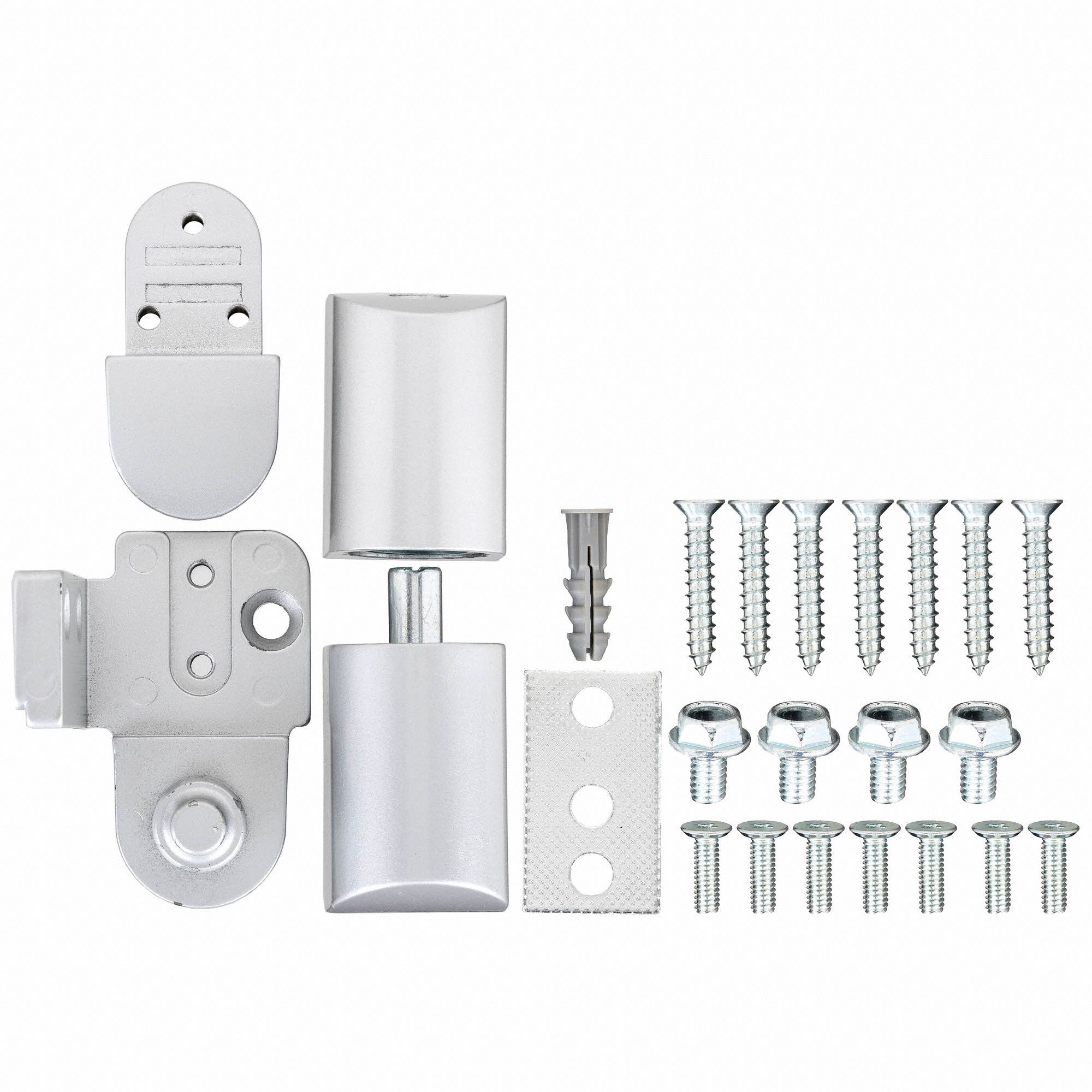 KABA ILCO Pivot Hinge Cast Aluminum, Half Surface, 125 lb Load