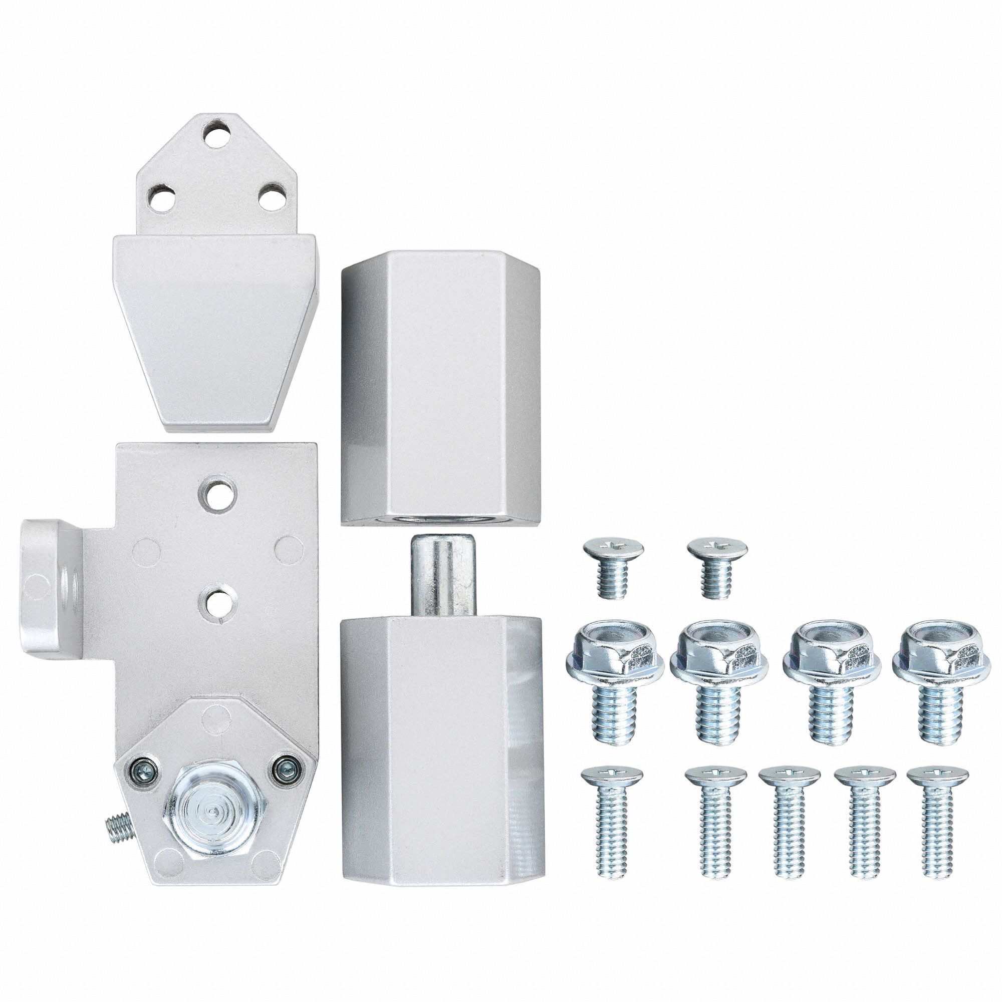 KABA ILCO Pivot Hinge Cast Aluminum, Half Surface, 125 lb Load