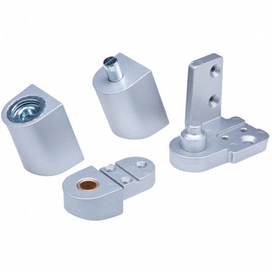 KABA ILCO, Cast Aluminum, Half Surface, Pivot Hinge 20VF37ILOP13