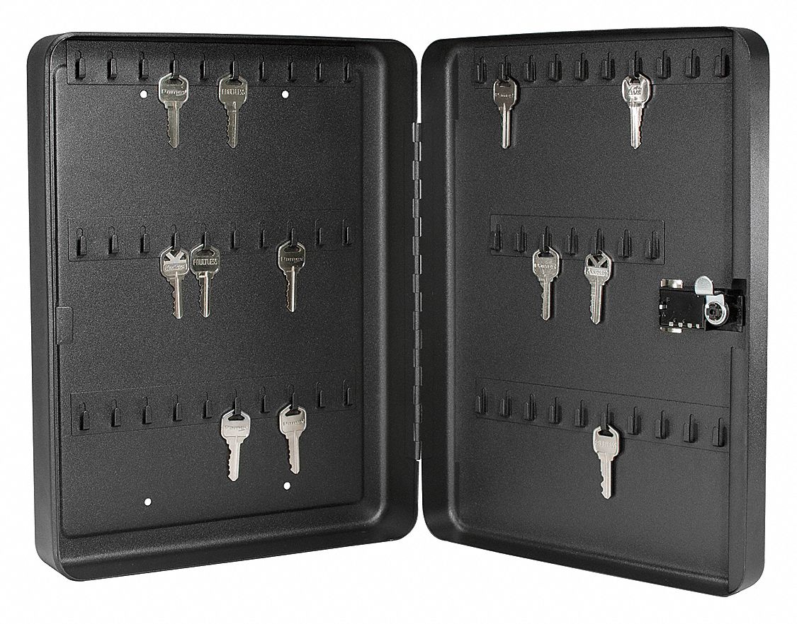 BARSKA, 3 Digit Combo Lock, 60 Key Capacity (Units), Key