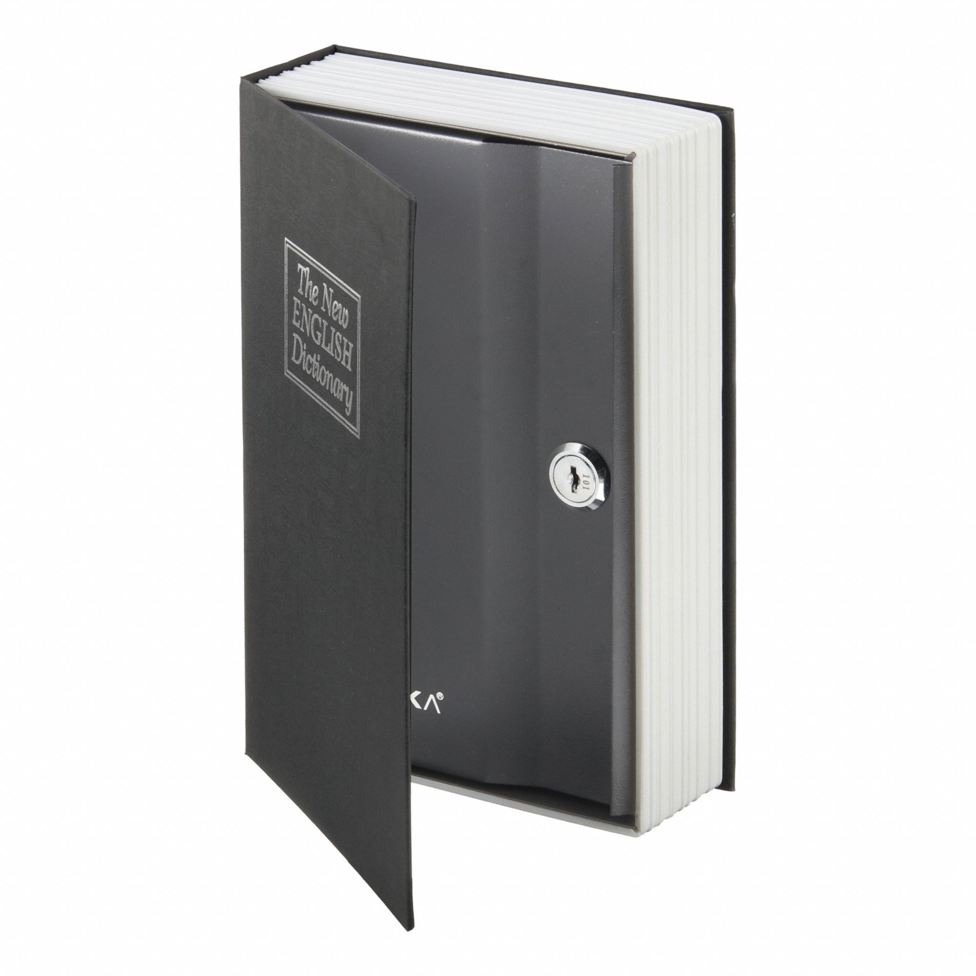 Diversion Safe: Key Lock, 0.05 cu ft Capacity, Steel, Not Fire Rated