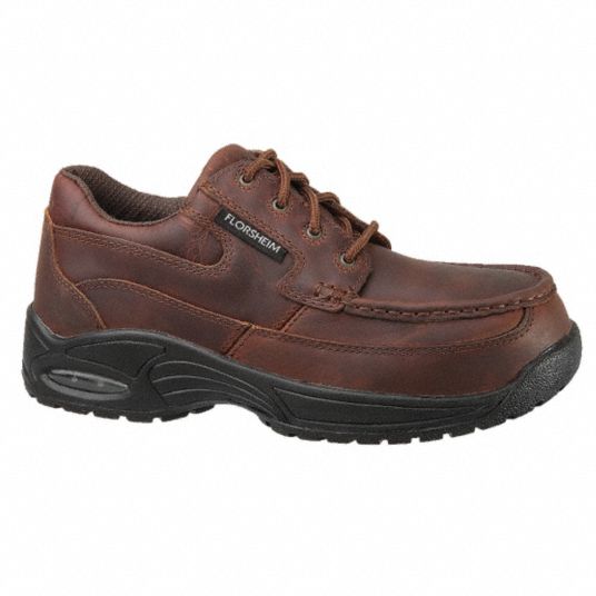 FLORSHEIM Oxford Shoe, 14, EEE, Men's, Copper, Composite Toe Type, 1 PR ...