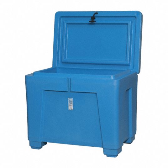 Dry Ice Container 11 Cuft w/ Wheels Insulated Bin