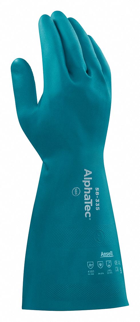 J2283 Chemical Resistant Gloves 31mil Sz7 PR