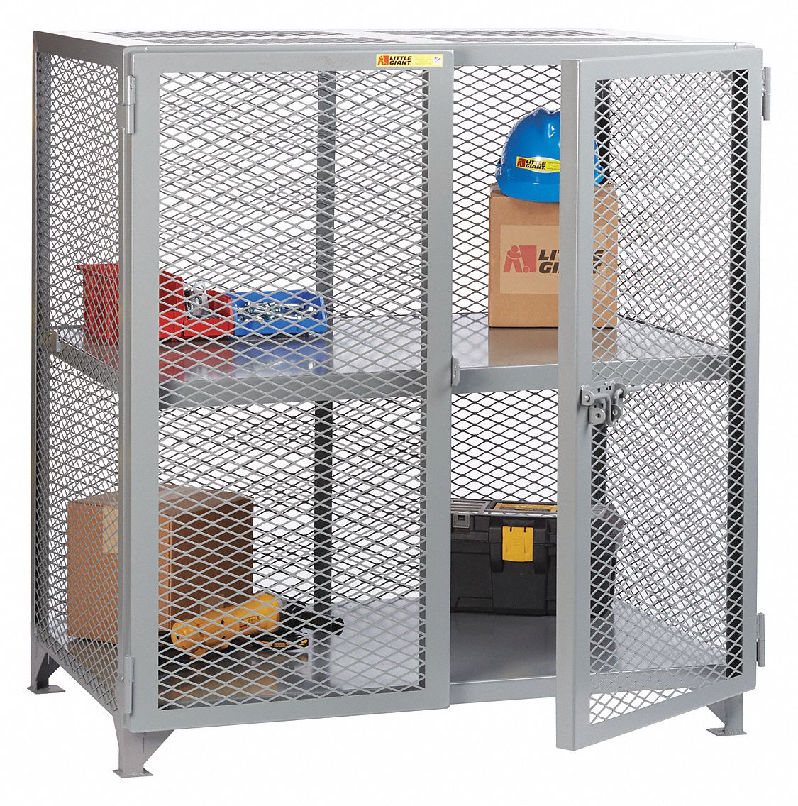 LITTLE GIANT Bulk Storage Locker, Openings 1, Shelves 1, 73 inW X 33