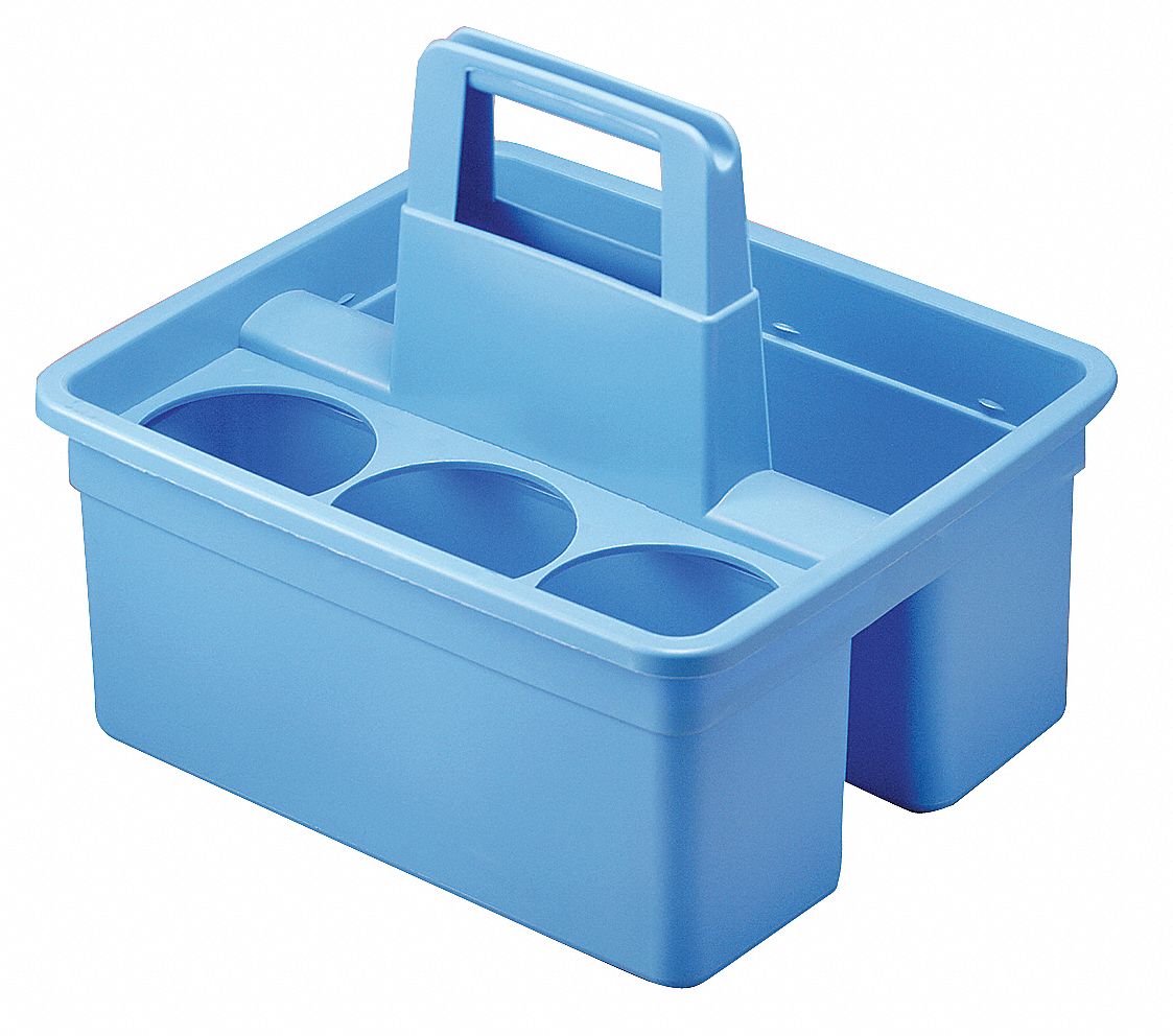 MAIDS BASKET,12 3/8 IN L,BLUE