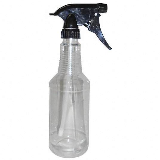 Can Dispense Water or Cleaners Trigger Sprayer has Mist and Stream Settings Also Includes 2 Phenolic Caps 2-Pack of 16 oz Glass Containers and Trigger Sprayers for Industrial & Lab Use
