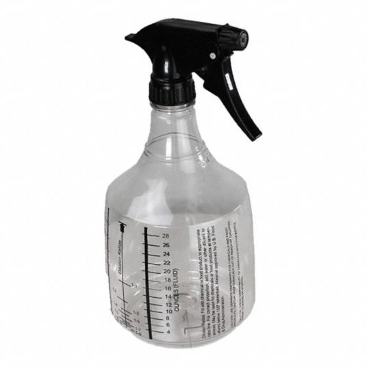 Tough Guy 120898 36 oz. Clear Trigger Spray Bottle 12 Pack