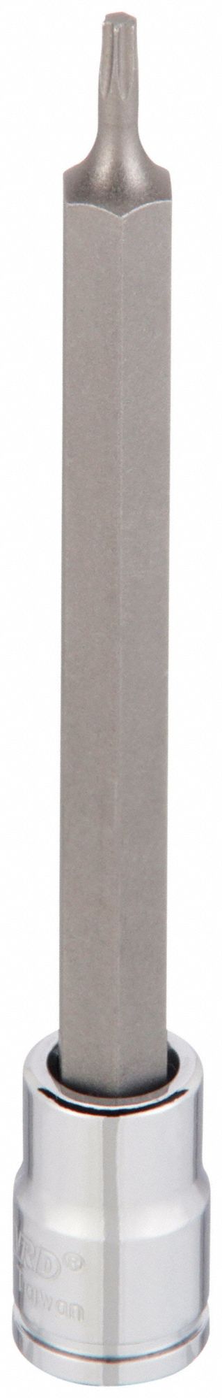 SOCKET BIT,1/4 IN. DR,T10 TORX(R)